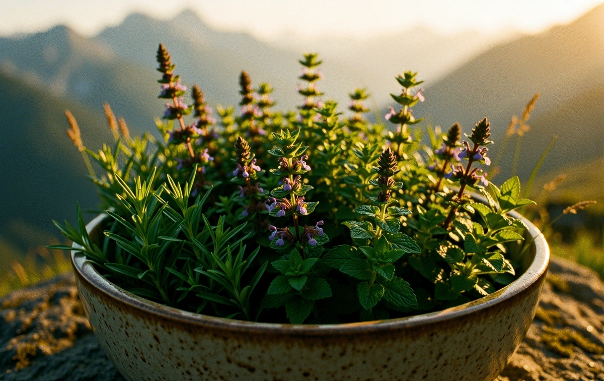 Alpine Wildkräuter