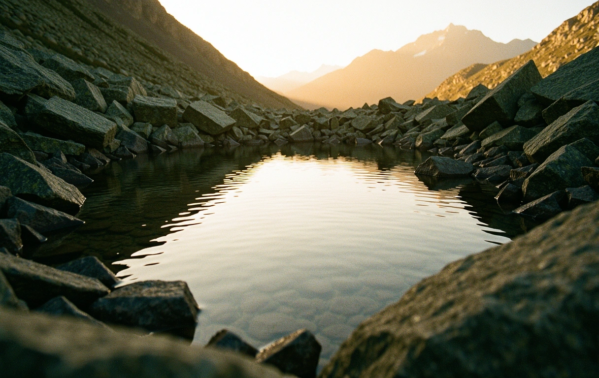 Stille am Bergsee